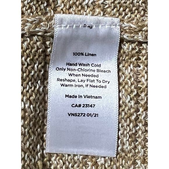 Talbots Gold Textured Blouse - Picture 6 of 6